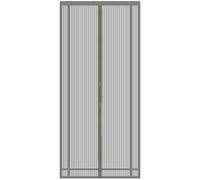 Moustiquaire Sekey pour porte de balcon 90 x 210 cm Rideau magnétique pour porte de balcon sans percer, moustiquaire grise
