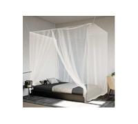 Vidaxl Moustiquaire Suspendue 156 Maille Blanc 220x120x150 Cm