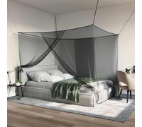 vidaXL Moustiquaire suspendue pour lit 156 maille blanc 220×150×180 cm