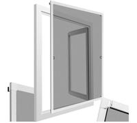 Moustiquaire - TECTAKE - Filet anti-insectes en aluminium ajustable, résistant aux intempéries et perméable - 120 x 140 cm