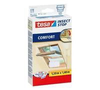 Moustiquaire - TESA - Comfort Bande - 1,2m x 1,4m - Fenêtre de toit - PVC Blanc