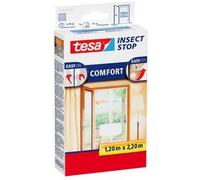 Moustiquaire De Porte Tesa Comfort Noir 1,2x2,20m - noir