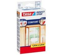 Moustiquaire De Porte Tesa Comfort Noir 1,2x2,20m - noir