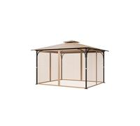 Moustiquaire Tonnelle Jardin 304,8x365,8x222,5cm Avec Double Fermeture Eclair Patio