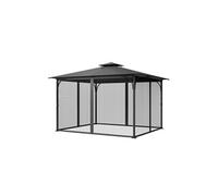 Moustiquaire Tonnelle Jardin 304,8x396,2x207,3cm Gazebo Extérieur Filet Uniquement