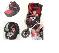 Trois Kilos Sept Moustiquaire élastique à zip 3-en-1 Taille universelle Lit bébé, poussette Noire