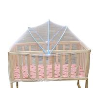 Moustiquaire Universelle Confortable et Respirante Durable pour Lit de Bébé Intérieur Plein Air