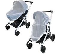 Monsieur Bébé - Moustiquaire Universelle Pour Poussette Et Landau - Blanc Transparent Blanc