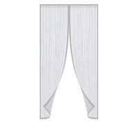 Moustiquaires de porte magnétiques, moustiquaires de porte à mailles ultrafines, anti-moustiques, à fermeture automatique, bandes autocollantes sans trous, pour tous types de fenêtres ou portes