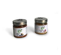 Moutarde à l'oignon et crème de haricots noirs Al Boschetto, 100% naturelle, 2 pots de 200 gr chacun. Idéal pour les viandes rouges, les viandes bouillies, les bruschettas, les wraps et les burritos.