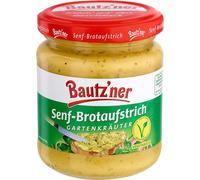 Moutarde à tartiner Bautzner aux herbes du jardin 200ml