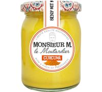 Moutarde au curcumaMonsieur M finement aromatisée et douce 200ml