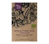 Moutarde de chine rouge 'Osaka Purple'(Brassica juncea) bio env. 300 semences