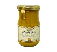 Moutarde de Dijon Edmond Fallot au vinaigre balsamique et au miel, fine, pot de 190 ml