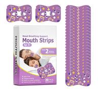 Mouth Tape, Bande Buccale pour Dormir, 30 Pièces Ruban Adhésif Pour La Bouche Anti Ronflement Efficace Puissant, Aide à Apnée Du Sommeil à Mieux Respire Bien - Phase 2