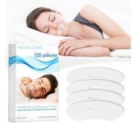 Mouth Tape for Sleeping(120Pièces) Anti-Ronfless Mouth Tape pour Dormir Mouth Taping Ruban Adhésif Bouche Patch Hommes Femmes Aide à Arrêter De Ronfler Breathe Right Anti Ronflement Efficace Puissant