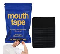 Mouth Tape For Sleeping, 30 Pièces, Bandes Auto-adhésives Pour La Respiration Nasale, Pour Mieux Dormir, Empêcher La Respiration Buccale Et Les Ronflements Forts Pour Hommes Et Femmes