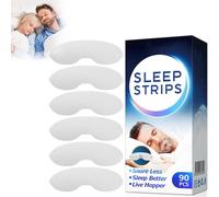 Mouth Tape For Sleeping, 90 Pièces Anti Ronflement De Mouth Tape En Nanomatériaux De Qualité - Strips Pour Améliorer Le Ronflement Développez L¿Habitude De Respirer Par La Bouche
