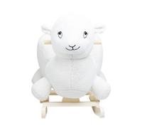 Trois Kilos Sept Mouton à bascule Wooly Blanc