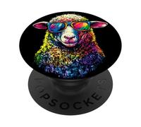 Mouton Agneau Petit Mouton de Compagnie Mouton Mignon PopSockets PopGrip Adhésif