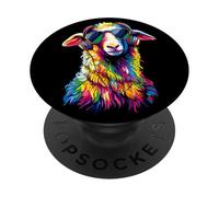 Mouton Agneau Petit Mouton de Compagnie Mouton Mignon PopSockets PopGrip Adhésif