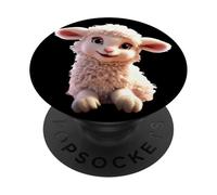 Mouton Agneau Petit Mouton de Compagnie Mouton Mignon PopSockets PopGrip Adhésif