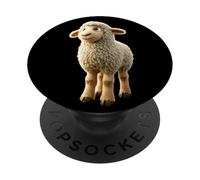 Mouton Agneau Petit Mouton de Compagnie Mouton Mignon PopSockets PopGrip Adhésif