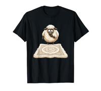Mouton attentionné sur Un Tapis Persan orné T-Shirt