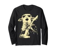 Mouton avec Guitare à Bascule Guitariste Animal Punk Rock Grunge Manche Longue