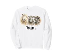 Mouton Baa Funny Sheep Lover Funny Baa Sweatshirt