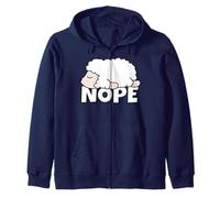 Mouton Berger Bergère Not Today Nope Sweat à Capuche