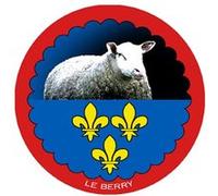 mouton Berrichon - 5 cm - Sticker/autocollant