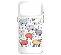 Mouton Cartoon Farm Animals Funny Sheep Farm Coque pour iPhone 17 Pro Max