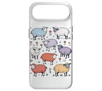 Mouton Cartoon Farm Animals Funny Sheep Farm Coque pour iPhone Air