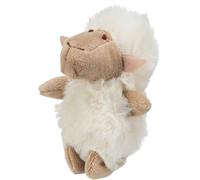 Trixie Jouet pour chat Mouton – Peluche avec herbe à chat – blanc/beige 10 cm