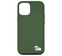Mouton endormi Mignon Agneau Temps de Sieste Animal de Ferme Minimal Coque pour iPhone 12/12 Pro
