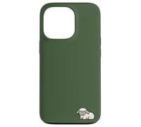 Mouton endormi Mignon Agneau Temps de Sieste Animal de Ferme Minimal Coque pour iPhone 13 Pro
