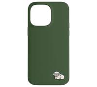 Mouton endormi Mignon Agneau Temps de Sieste Animal de Ferme Minimal Coque pour iPhone 14 Pro Max