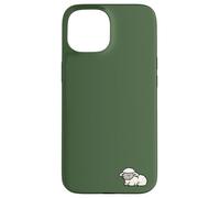 Mouton endormi Mignon Agneau Temps de Sieste Animal de Ferme Minimal Coque pour iPhone 15