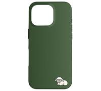 Mouton endormi Mignon Agneau Temps de Sieste Animal de Ferme Minimal Coque pour iPhone 16 Pro