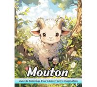 Mouton: Livre De Coloriage Adulte Avec Mouton Pour Soulager Le Stress Et Relaxation