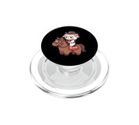 Mouton Mignon Kawaii shérif équitation Cheval Occidental PopSockets PopGrip pour MagSafe
