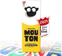 Mouton Mouton - Jeu De Société Famille Et Amis - Complétez Les Mêmes Réponses Que Vos Coéquipiers ! - Jeu D'ambiance Drôle Et Rapide - 3 À 9 Joueurs - Dès 12 Ans[Z79]