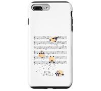Mouton Musique Agneau Note de Musique Clef Musicien Coque pour iPhone 7 Plus/8 Plus