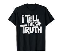 Mouton Noir De La Famille Diseur Verite Rebelle Honnete T-Shirt