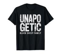 Mouton Noir De La Famille Rebelle Marginal T-Shirt