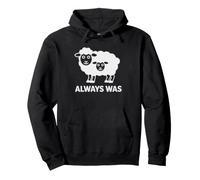 Mouton Noir De La Famille Rebelle Sweat à Capuche