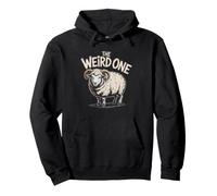 Mouton Noir Famille Marginal Humour Sweat à Capuche