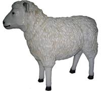 Mouton Personnage grandeur nature Décoration Statues Sculpture Jardin Décoration Personnages 80cm