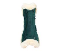 Mouton Vegan Guêtre bamboo élastique Velvet vert foncé M
